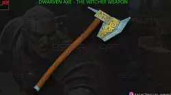 Dwarven Axe - The Witcher Weapon Cosplay
