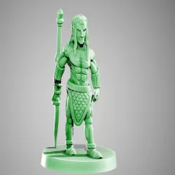 Elf barbarian 28mm warrior