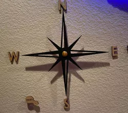 EnjoyTheWood Map - Compass Cap