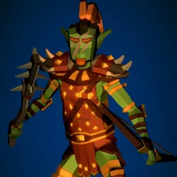 Fantasy Goblin Fighter