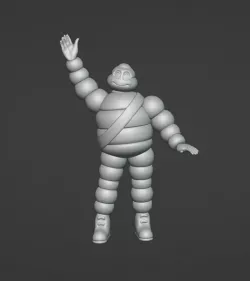 FIGURE MICHELIN CHARACTER 02 SCALE 164 3D print model