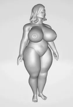 FIGURE Sexy round girl naked KARINE