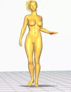 FIGURINE Sexy girl VIVY NUDE