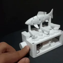 Fish automaton
