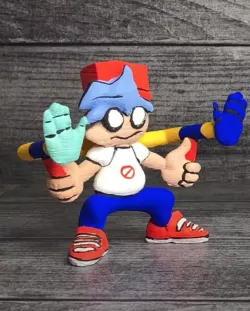 Friday Night Funkin' Boyfriend 3d model