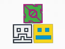 Geometry Dash Figures / Pack of 3
