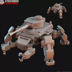 german tiger tank mech