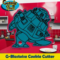 Gigantamax Blastoise Cookie Cutter