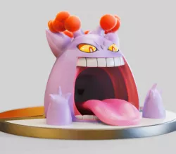 Gigantamax Gengar - HALLOWEEN - FAN ART - POKÉMON FIGURINE - 3D PRINT MODEL