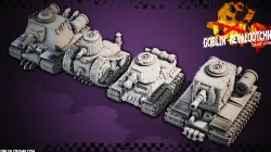 Goblin revolution mini tanks