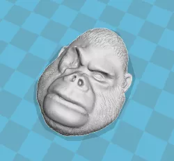 Gorilla Keychain