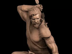 Green Arrow 3D Print