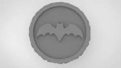 GRINDER WEED - DIY - BAT HALLOWEEN
