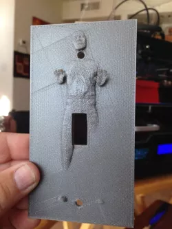 Han Carbonite Light Plate