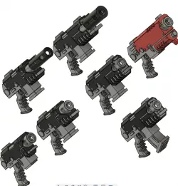 Hand Guns For Space Infantry
