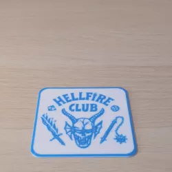 Hellfire Club Drinks Coaster - Inlay Print