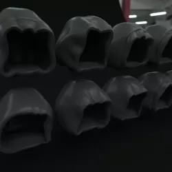 Hoods for Space knights helmets