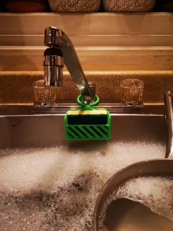 Hooked Sink Sponge Holder