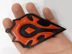 Horde Logo keychain. For The Horde!!!