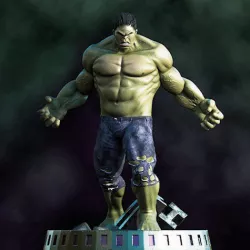 HULK Fanart - Statue