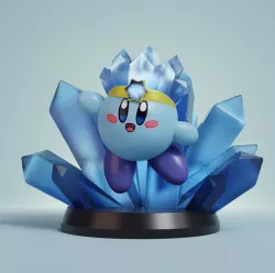 Ice Kirby Figure