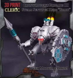 Ironwrought Brigade III - Steam Sentinel Hero "Spark"