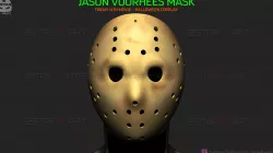 Jason Voorhees Original Mask - Friday 13th movie - Halloween Toy