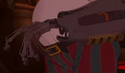 John Silver's articulated robotic hand from Treasure Planet