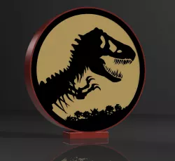 jurassic world lamp