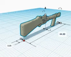 Kenner weapon for Bossk (1980)