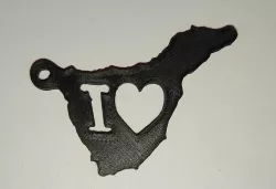 Key ring Tenerife/ Key Chain Tenerif