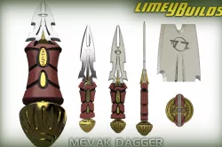 Klingon Mevak Dagger 3D print model