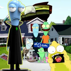 Korvo from solar opposites ( rick and morty creators )