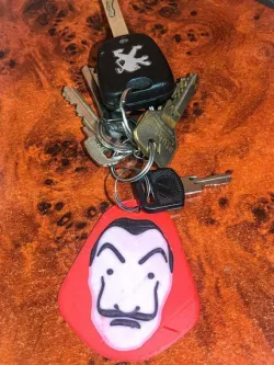 LA CASA DE PAPEL KEYCHAIN