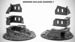 Last Hammer Tank 3d Printable Diorama 100mm
