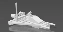LEGO compatible Space Scooter