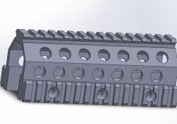 M249 Mk46 top rail picatinny tactical ras system