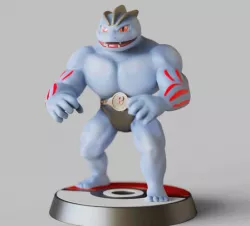 Machoke - FAN ART - POKÉMON FIGURINE -POKEMON