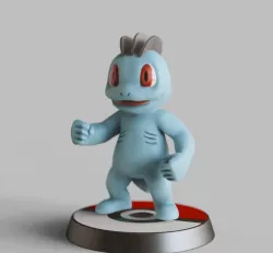 Machop - FAN ART - POKÉMON FIGURINE -POKEMON