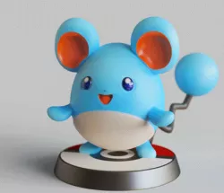 Marill - FAN ART - POKÉMON FIGURINE -POKEMON
