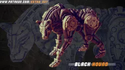 May Batch Bundle Steampunk Mechs (4 assets x2 sizes variation) 3D Printable