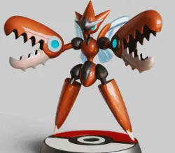 Mega Scizor - FAN ART - POKÉMON FIGURINE -POKEMON