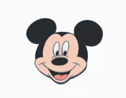 Mickey mouse face / Keyring