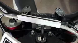 Motorcycle cable tray