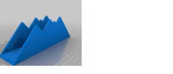 mountain napkin holder