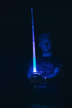 Multi colored Lightsaber (single extruder)
