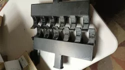 multi resistance band storage for power racks