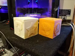 Mushroom Grinder Question Mark Box