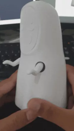 no face piggy bank