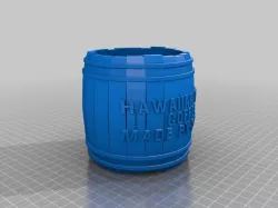 Oak bucket and cap